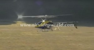 Helicoptero radiocontrol se destruye